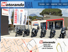 Tablet Screenshot of motorando.com